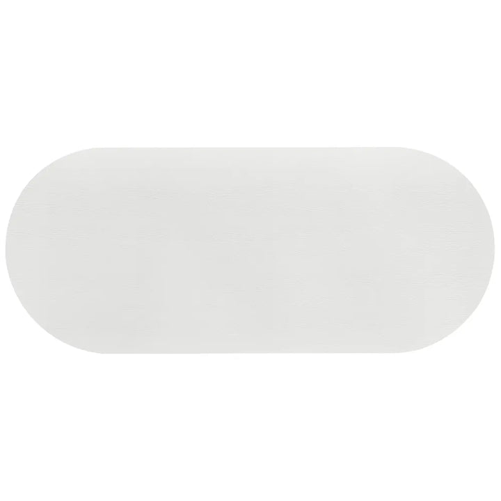 Picton Oval Dining Table - White
