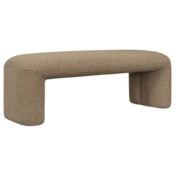 Piper Bench Ottoman - Cocoa Mocha