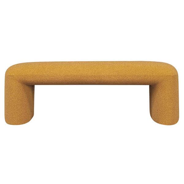 Piper Bench Ottoman - Mustard