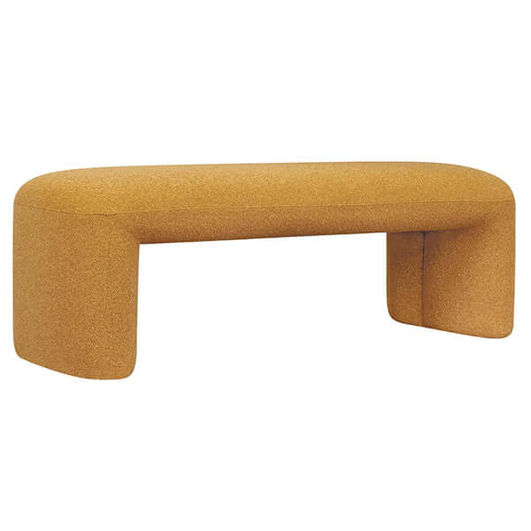 Piper Bench Ottoman - Mustard