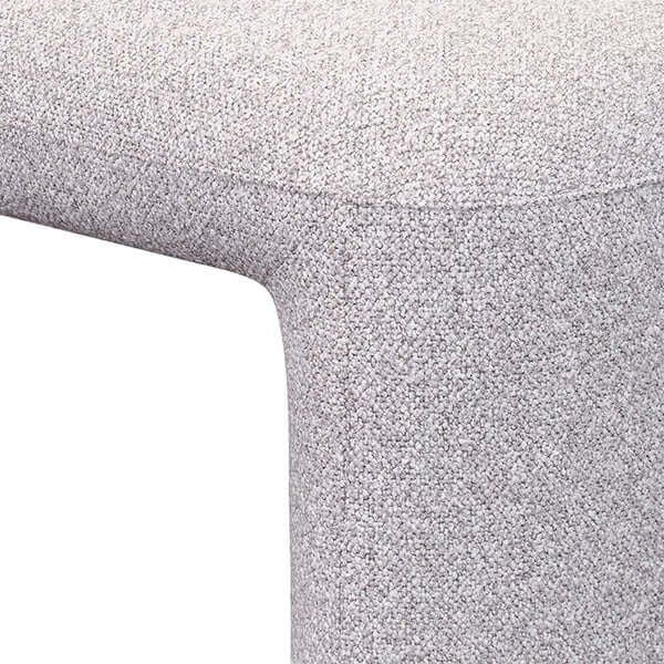 Piper Bench Ottoman - Warm Grey