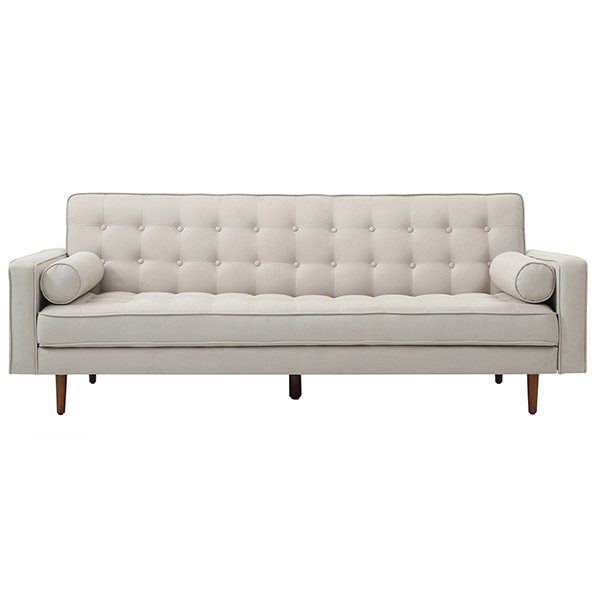 Plast 3 Seater Sofa Bed - Beige