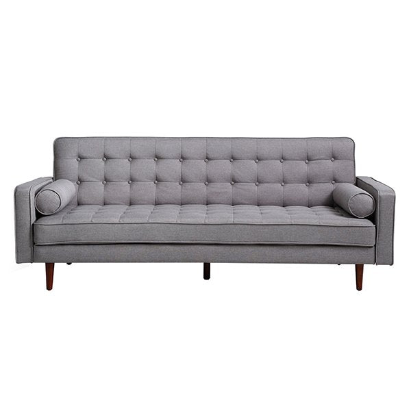 Plast 3 Seater Sofa Bed - Grey