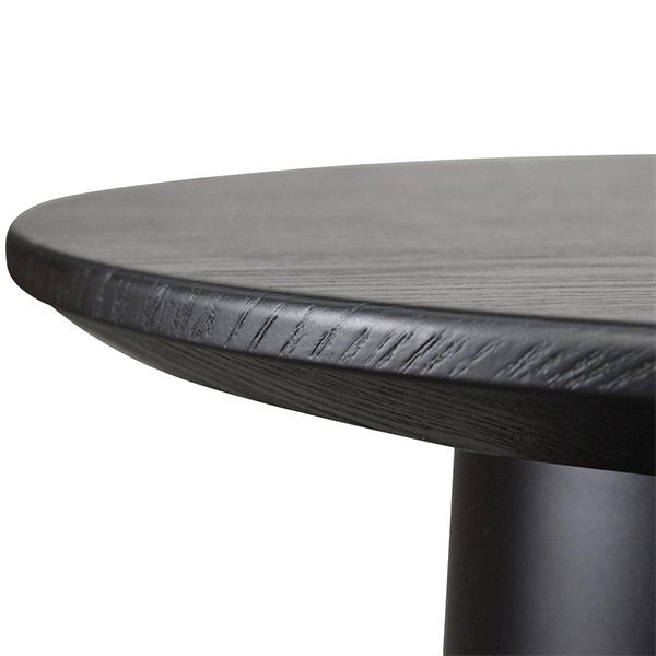 Polly Round Side Table - Black