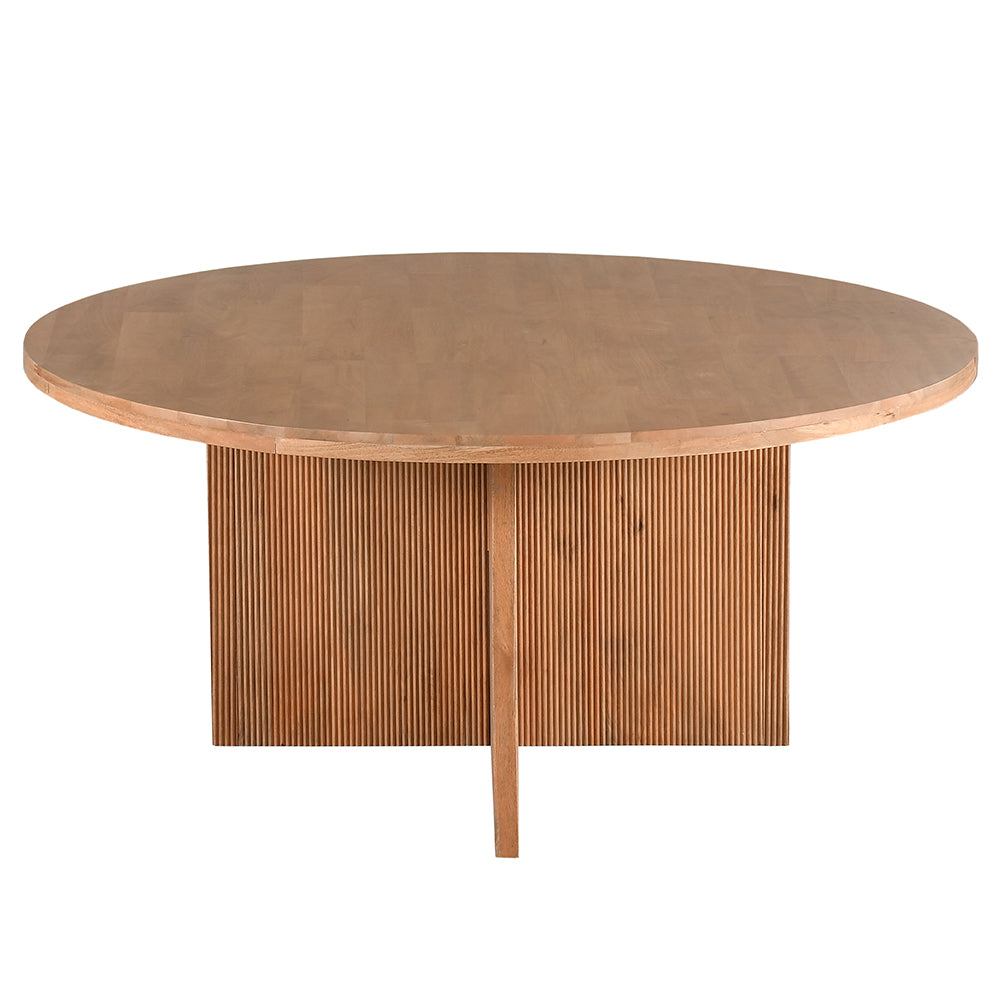 Ponderosa Solid Timber Round Dining Table