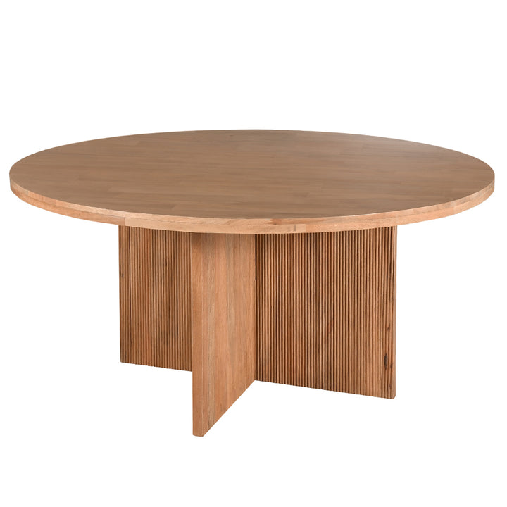 Ponderosa Solid Timber Round Dining Table