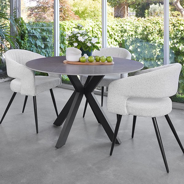 Prescott Ceramic Dining Table