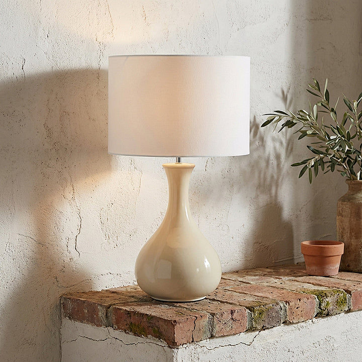 Prestwich Table Lamp - White