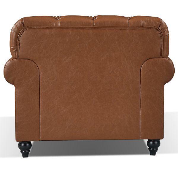 Primavera Leather Armchair - Tan