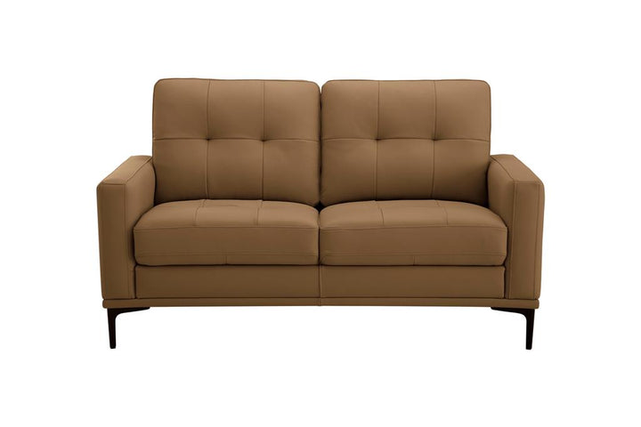 Prophet 2 Seater Leather Sofa - Desert