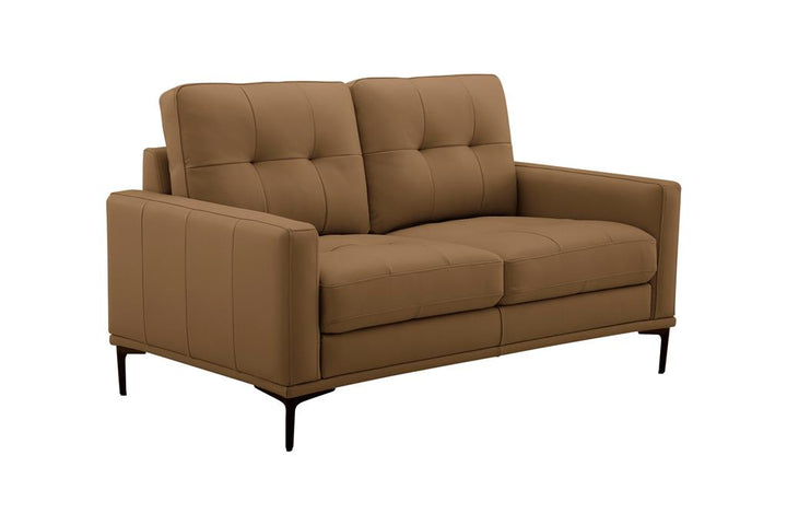 Prophet 2 Seater Leather Sofa - Desert