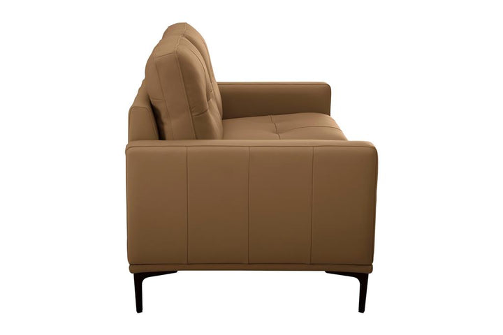 Prophet 2 Seater Leather Sofa - Desert