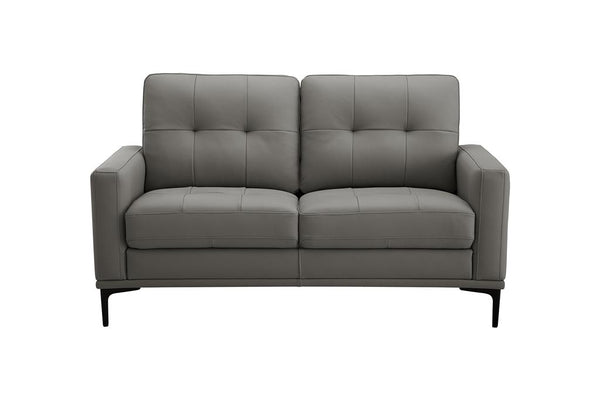 Prophet 2 Seater Leather Sofa - Storm