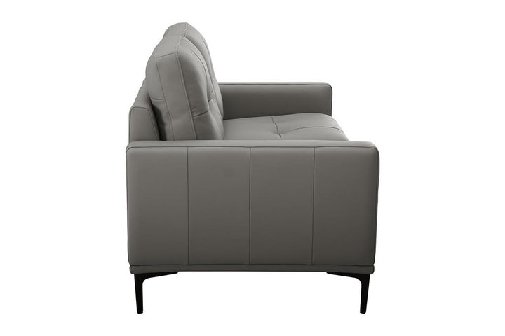 Prophet 2 Seater Leather Sofa - Storm