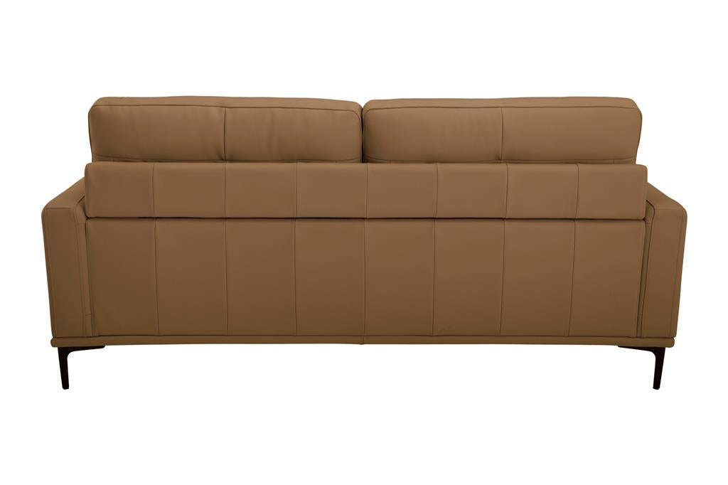 Prophet 3 Seater Leather Sofa - Desert