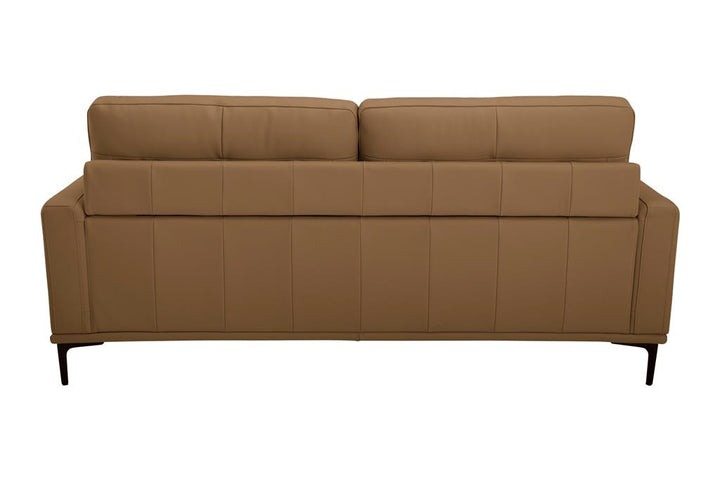 Prophet 3 Seater Leather Sofa - Desert