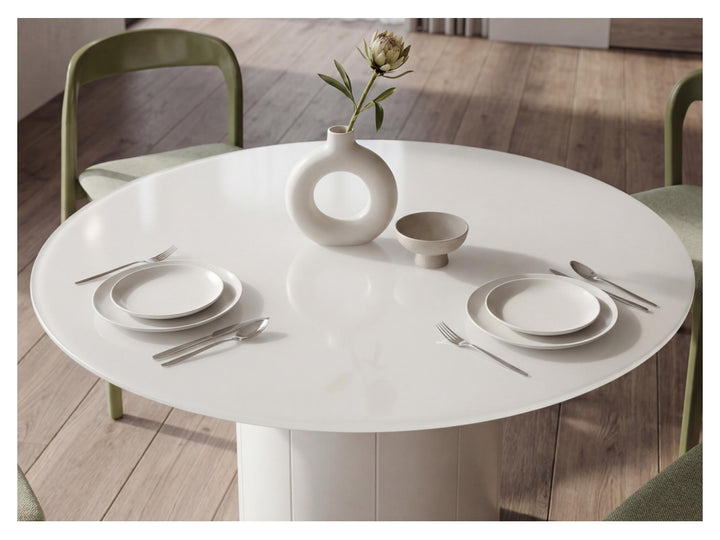 Pyrmont Round Dining Table - Tofu