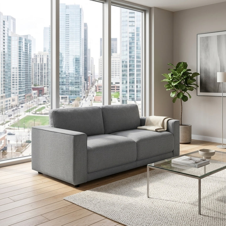Quirindi 3 Seater Sofa - Grey