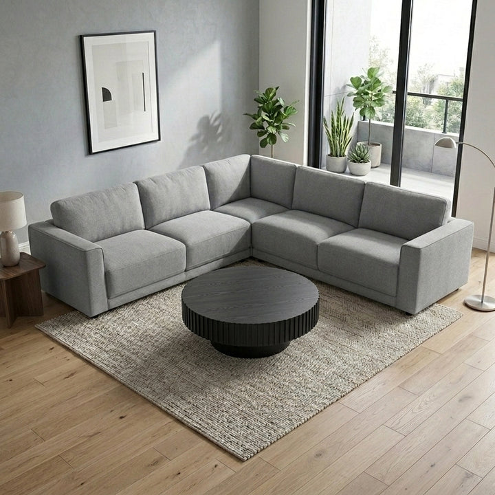 Quirindi Corner Sofa - Grey
