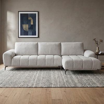 Goulburn Fabric Sofa with RHF Chaise