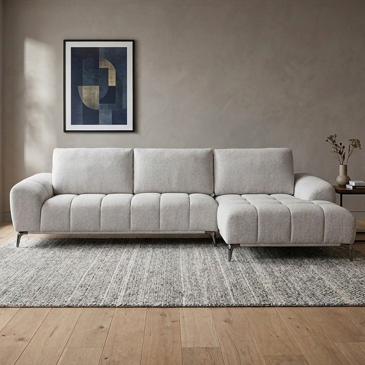 Goulburn Fabric Sofa with RHF Chaise