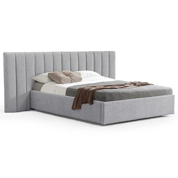 Ralph Wide Base King Bed Frame - Spec Grey