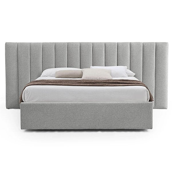 Ralph Wide Base King Bed Frame - Spec Grey