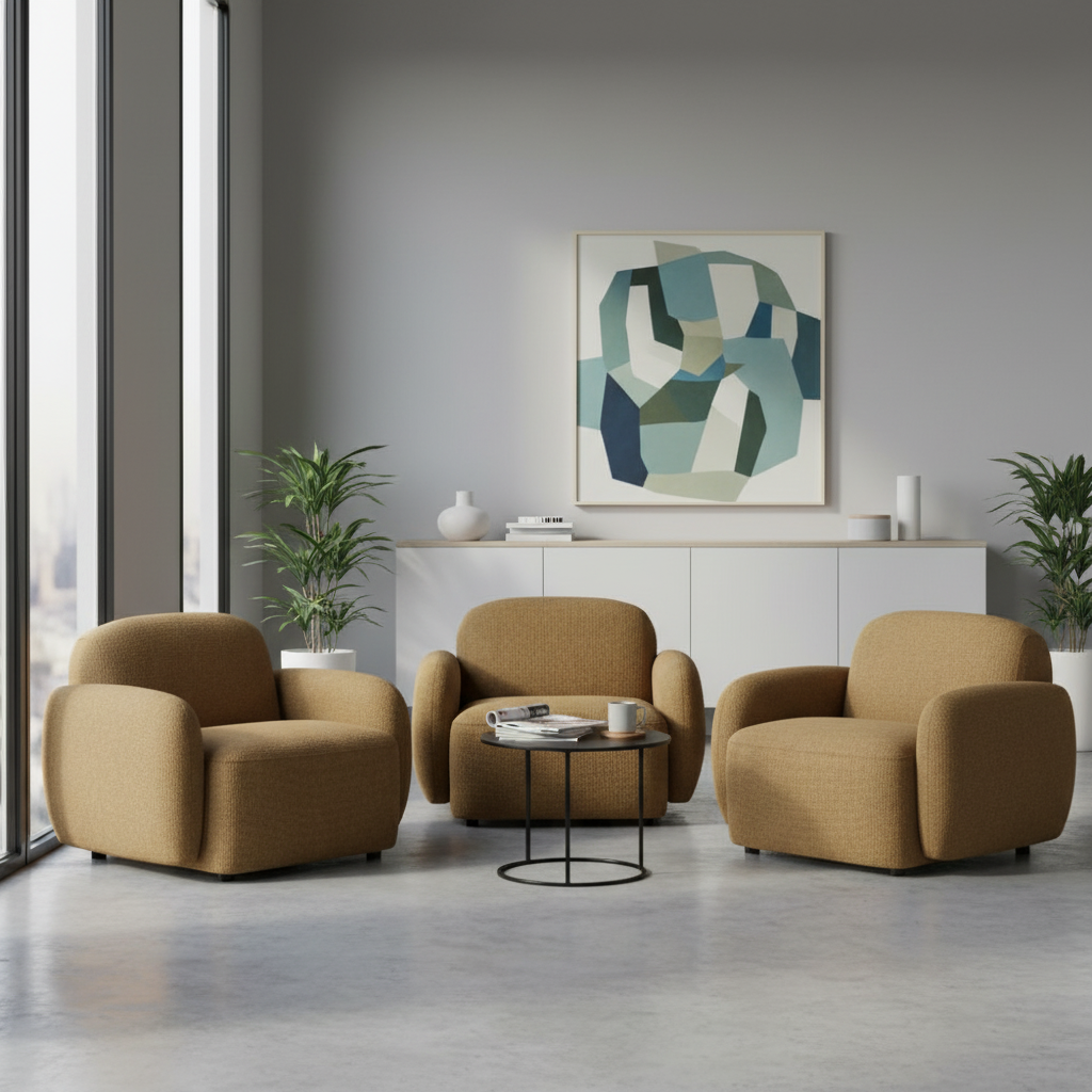 Ramona Occasional Chair - Toffee