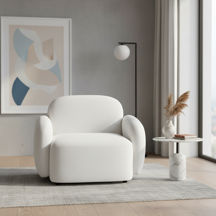 Ramona Occasional Chair - White