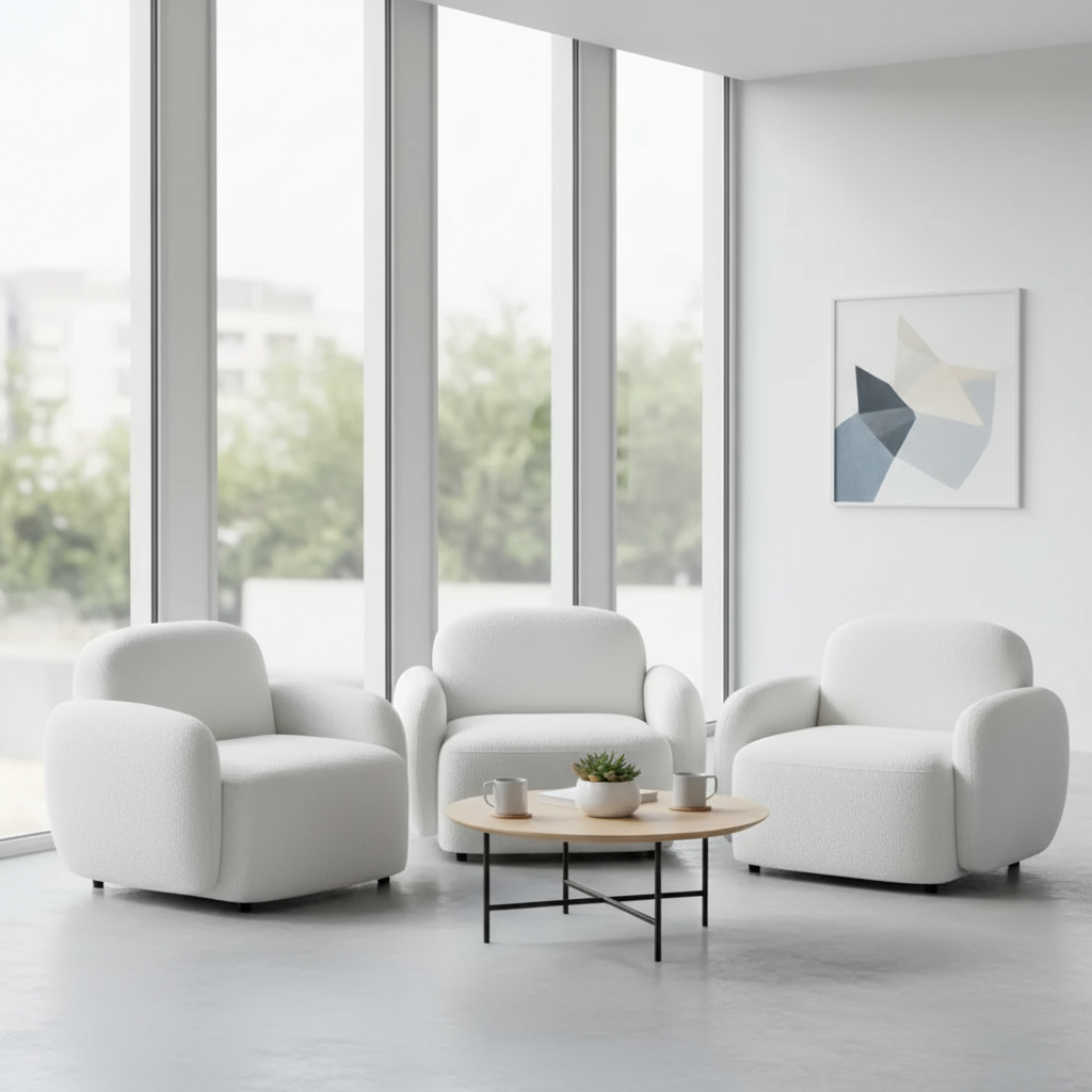 Ramona Occasional Chair - White