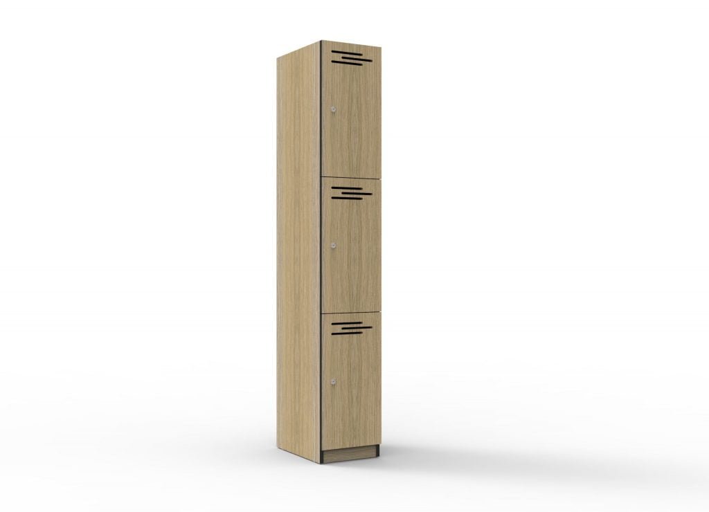 Rapid Infinity 3 Door Melamine Locker – Cassa Vida