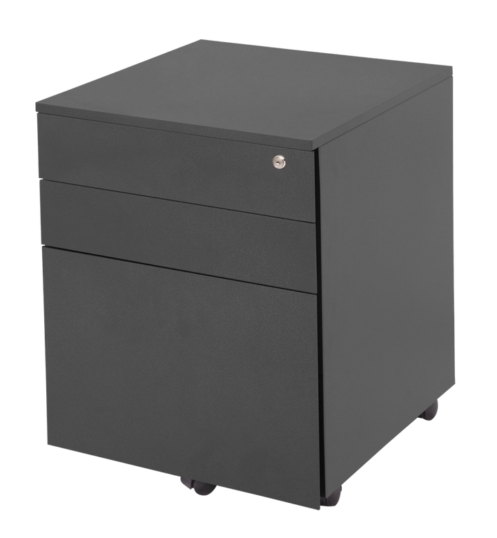 Rapidline 3 Drawer Metal Mobile Pedestal