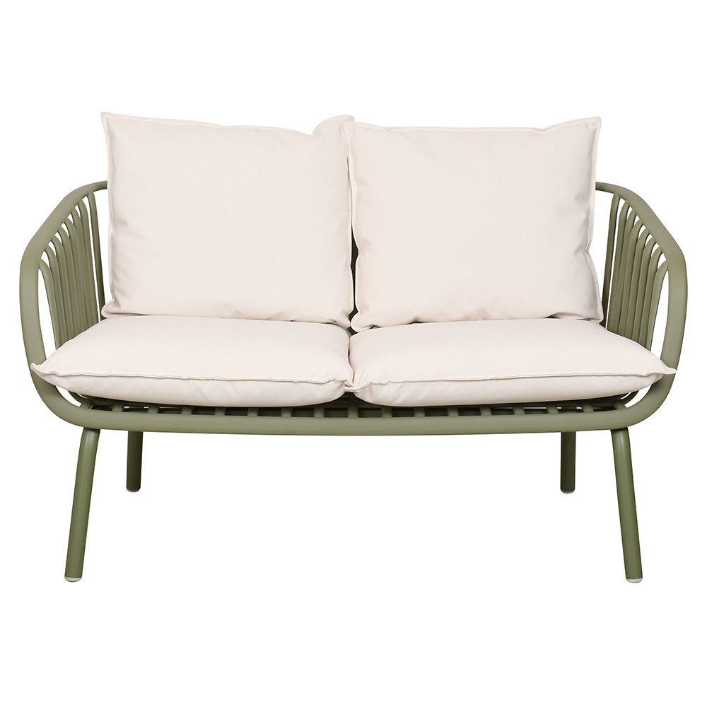 Ravona 4-Piece Outdoor Lounge Setting - Green