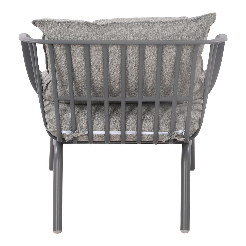 Ravona 4-Piece Outdoor Lounge Setting - Grey