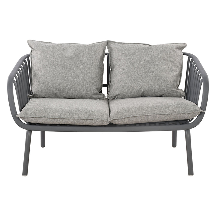 Ravona 4-Piece Outdoor Lounge Setting - Grey