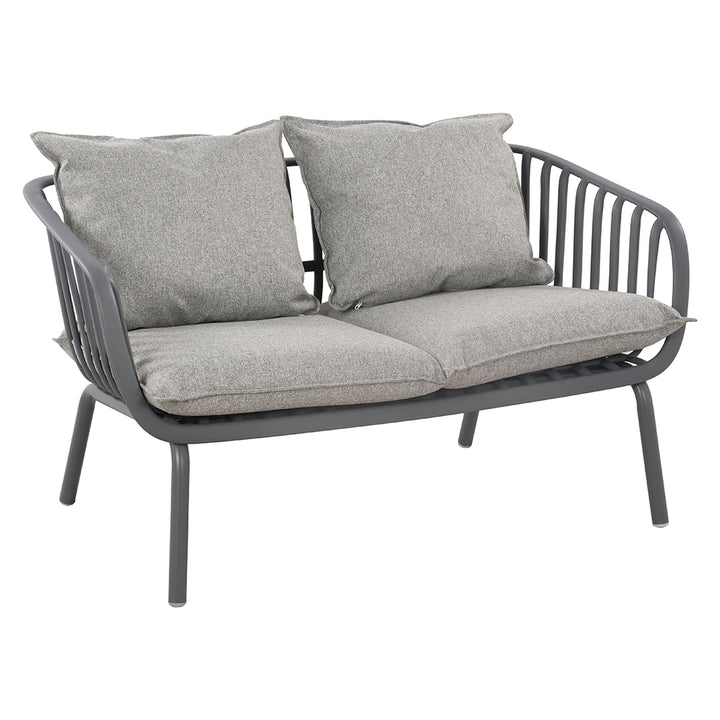 Ravona 4-Piece Outdoor Lounge Setting - Grey