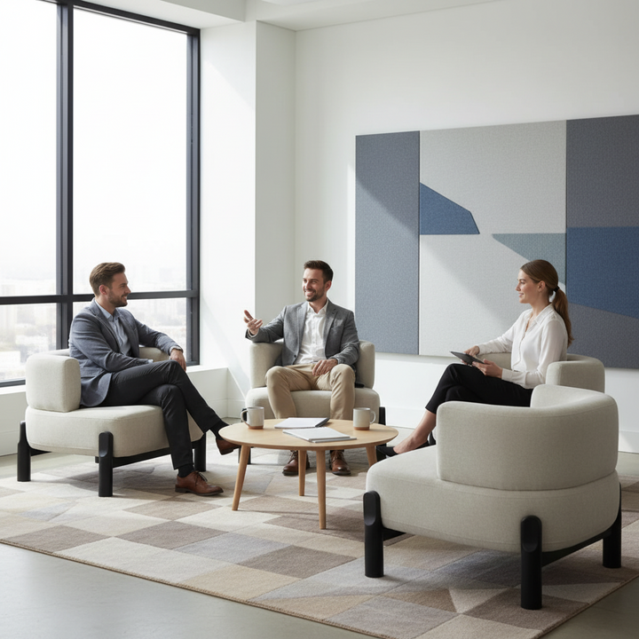 Richmond Occasional Chair - Fawn Chenille