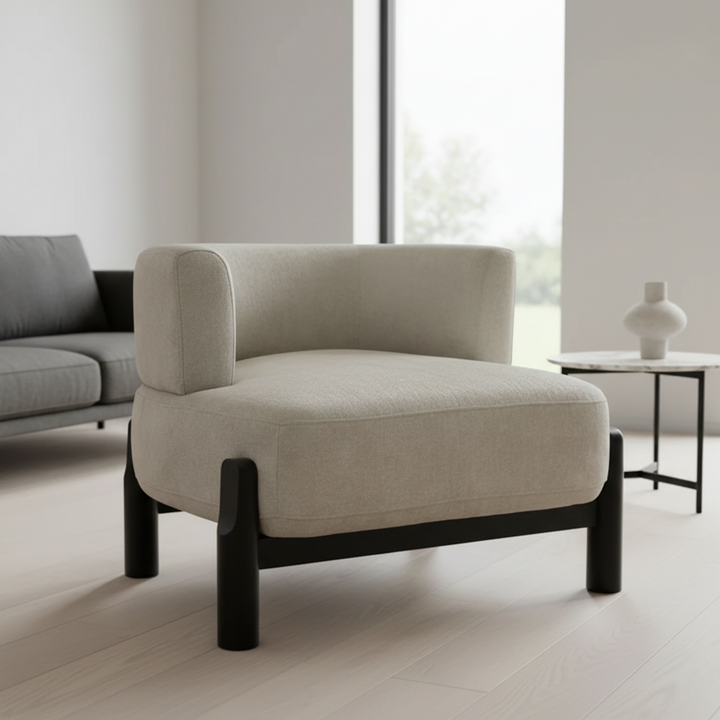 Richmond Occasional Chair - Fawn Chenille