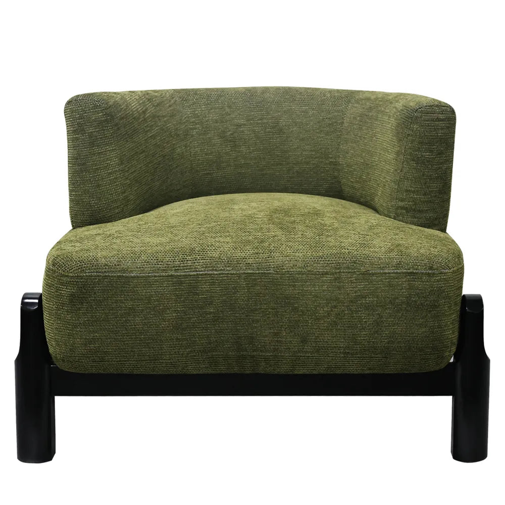 Richmond Occasional Chair - Olive Chenille