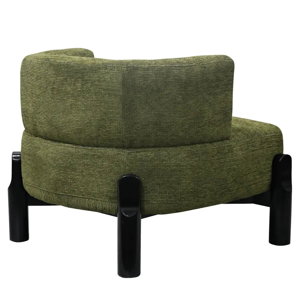 Richmond Occasional Chair - Olive Chenille