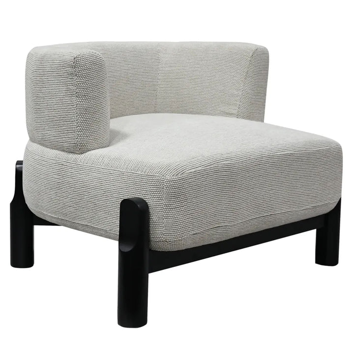 Richmond Occasional Chair - White Chenille