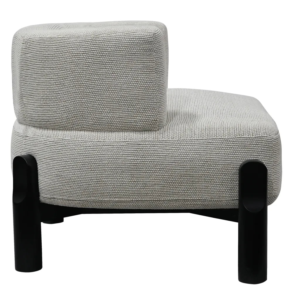 Richmond Occasional Chair - White Chenille