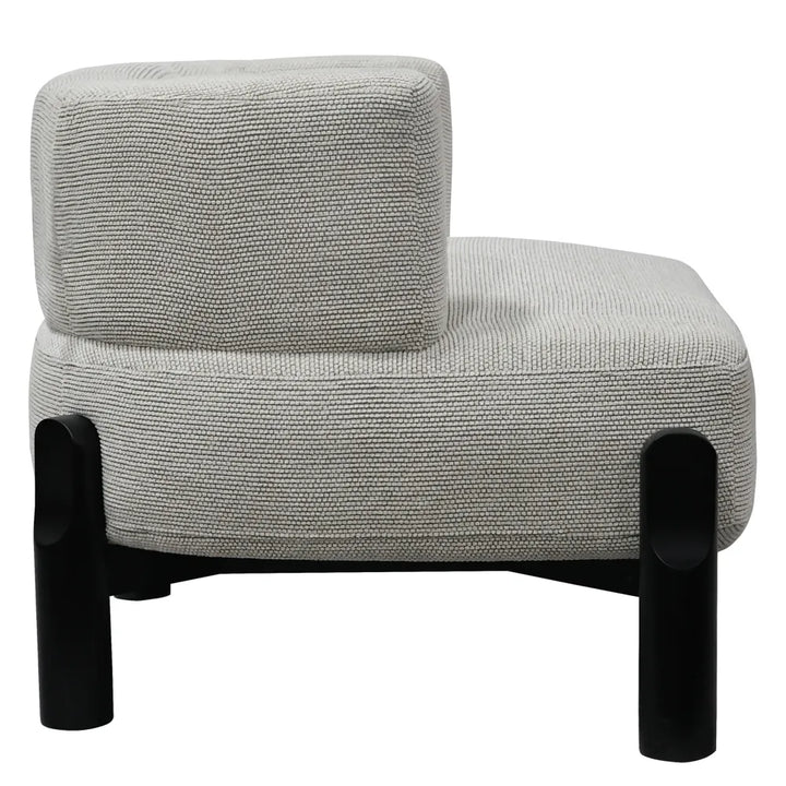 Richmond Occasional Chair - White Chenille