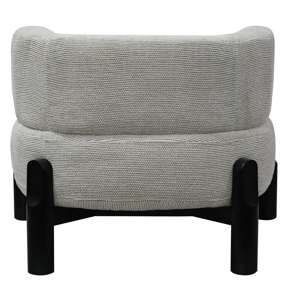 Richmond Occasional Chair - White Chenille