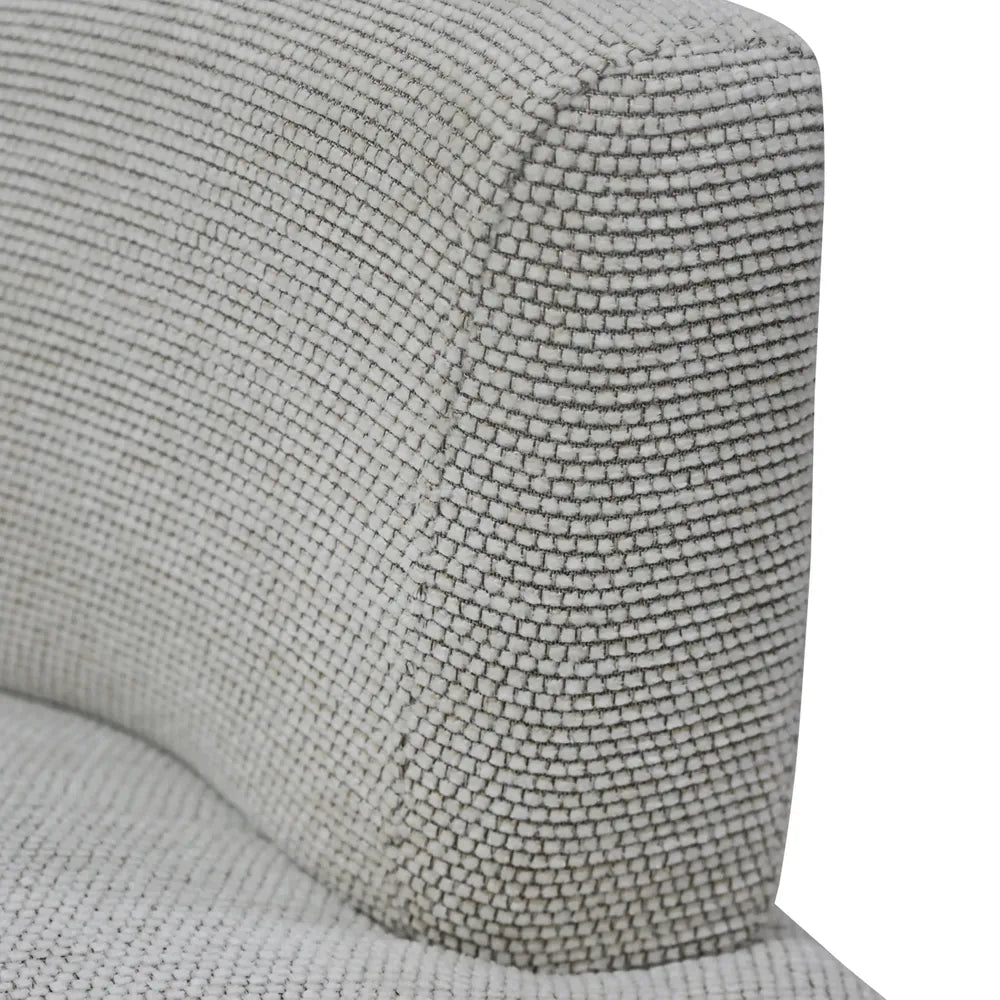 Richmond Occasional Chair - White Chenille