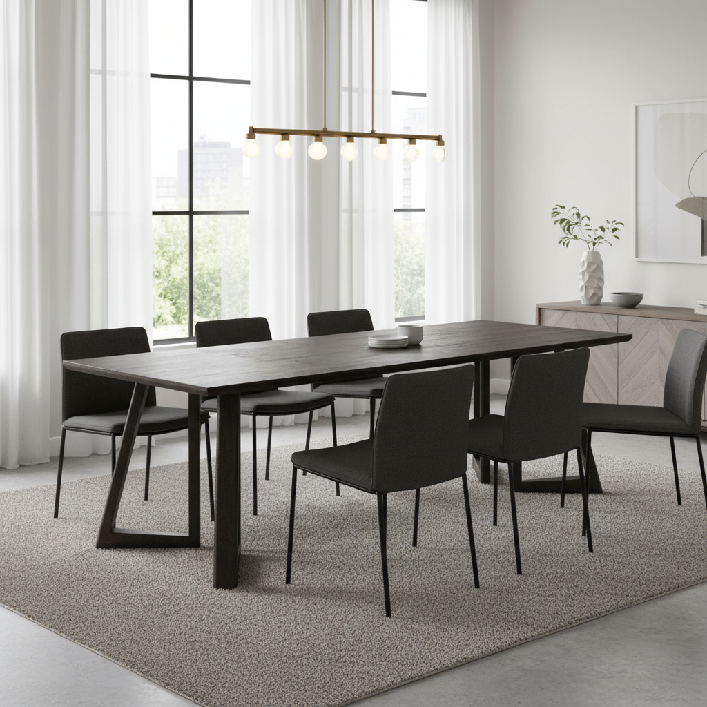 Rio Rancho 280cm Solid Timber Dining Table