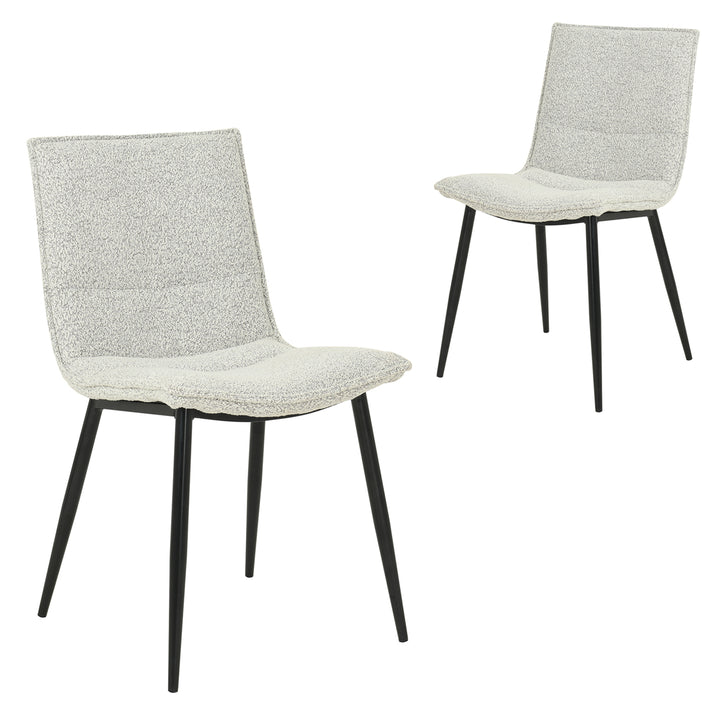 Royce Boucle Dining Chairs (Set of 2)