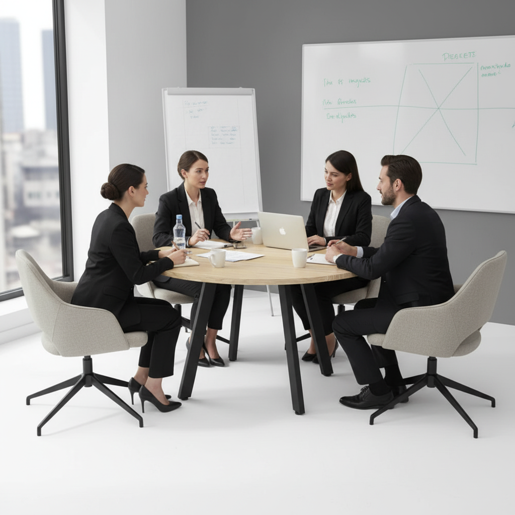 Rozelle 1200 Round Table