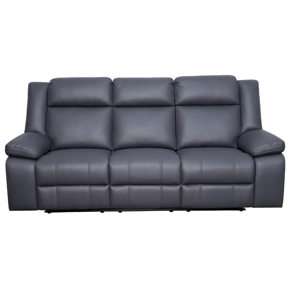 Rozelle 3 Seater Recliner Sofa - Charcoal