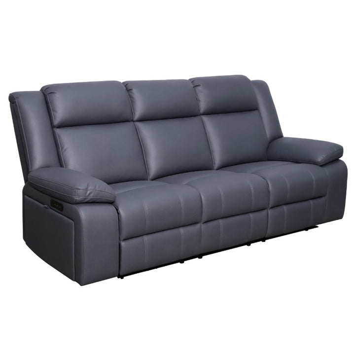 Rozelle 3 Seater Recliner Sofa - Charcoal